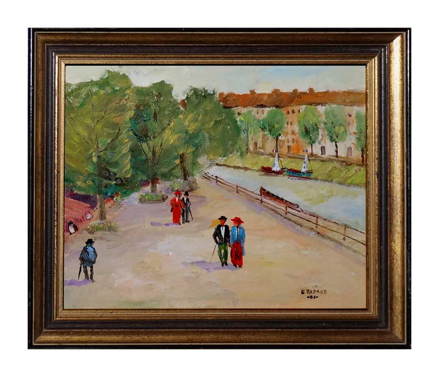 Ölgemälde Pavlov Boris 19282005 russ. Maler Die NormandieCanal de Roubaix xxx eBay Ölgemälde Pavlov Boris 19282005 russ. Maler Die NormandieCanal de Roubaix xxx eBay